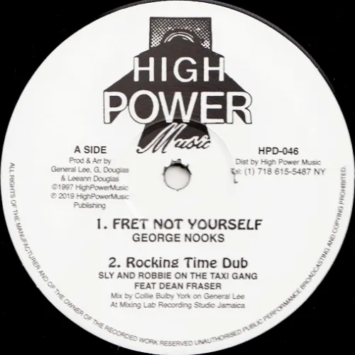 GEORGE NOOKS / ジョージ・ヌークス / FRET NOT YOURSELF