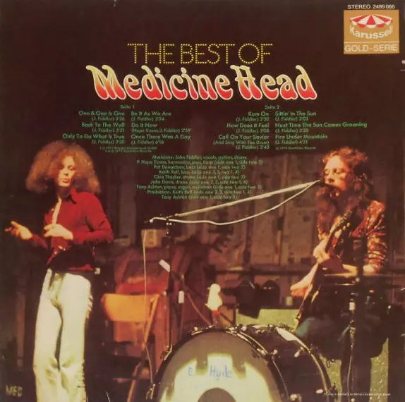 MEDICINE HEAD / メディスン・ヘッド / THE BEST OF MEDICINE HEAD