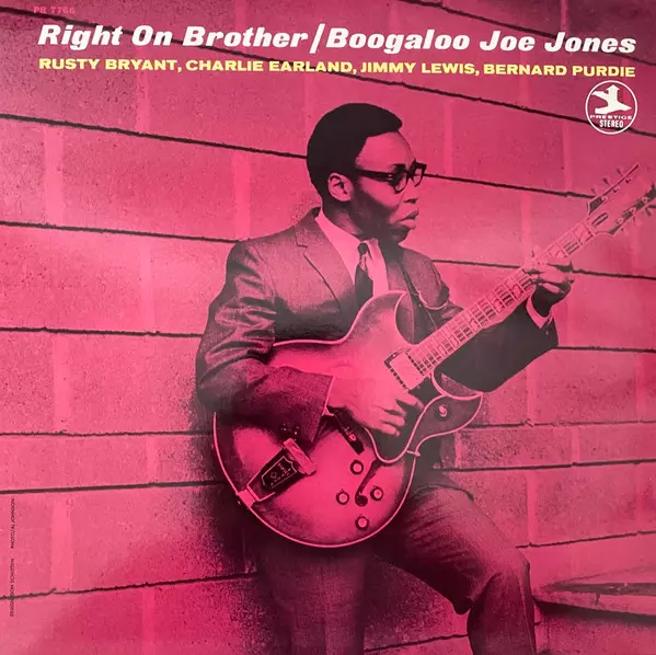 BOOGALOO JOE JONES / ブーガルー・ジョー・ジョーンズ / RIGHT ON BROTHER