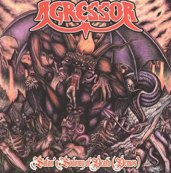 AGRESSOR (from France) / アグレッサー / SATAN'S SODOMY OF DEATH (DEMOS)