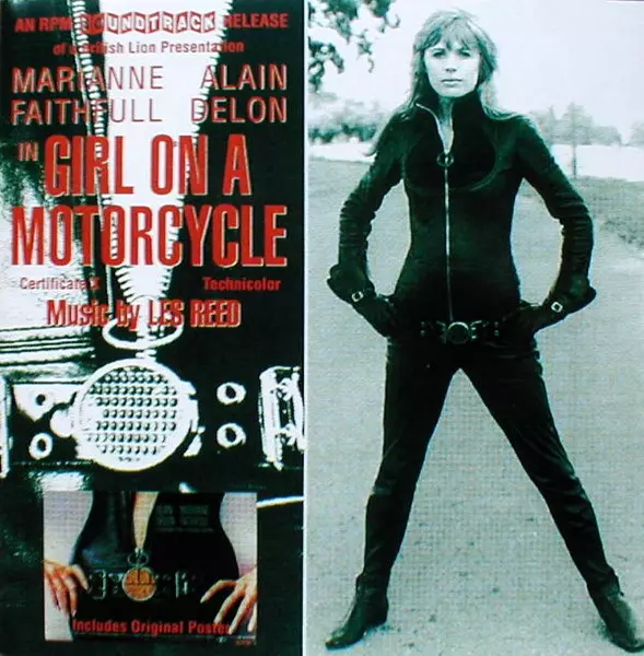 THE GIRL ON A MOTORCYCLE DVD サウンドトラックCD付 GIRL ON A MOTORCYCLE (THE ORIGINAL SOUNDTRACK)/LES REED/レス