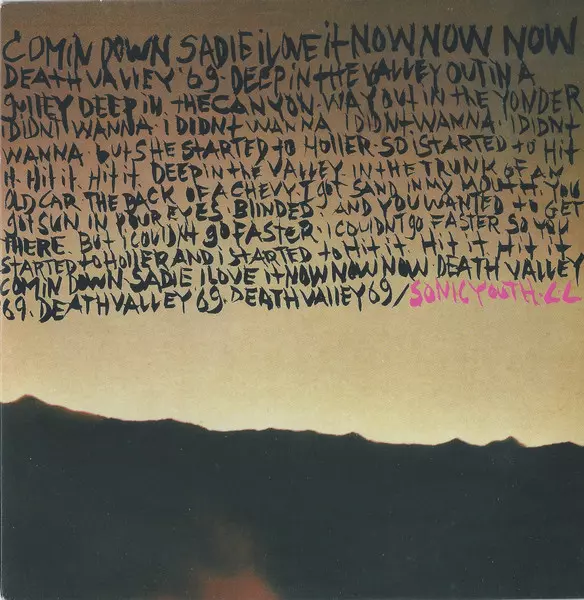 SONIC YOUTH & LYDIA LUNCH / ソニック・ユース&リディア・ランチ / DEATH VALLEY 69