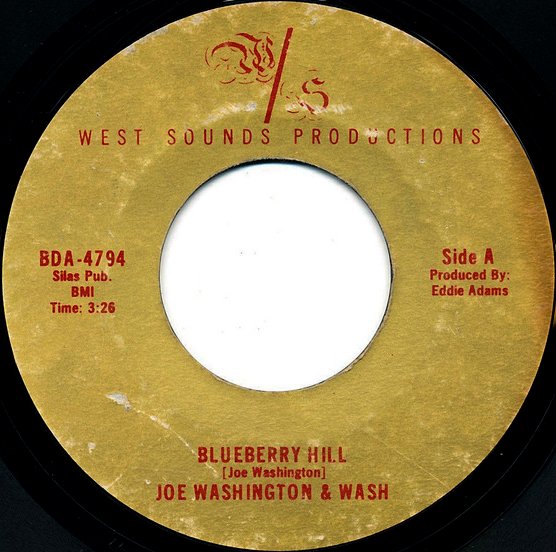 JOE WASHINGTON & WASH / BLUEBERRY HILL
