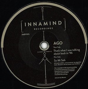 AGO / アゴー / SO MI SEH / THAT'S WHAT I WAS TALKING ABOUT BACK IN '96
