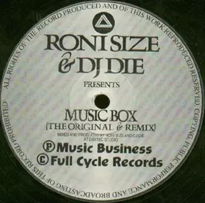 MUSIC BOX (THE ORIGINAL & REMIX)/RONI SIZE & DJ DIE｜CLUB/DANCE