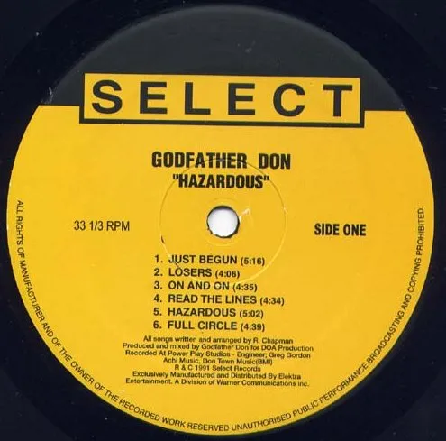 GODFATHER DON / HAZARDOUS
