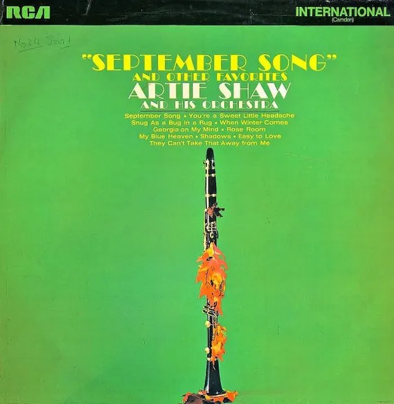 ARTIE SHAW / アーティー・ショウ / SEPTEMBER SONG