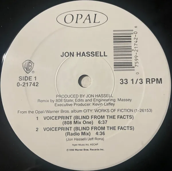 JON HASSELL / ジョン・ハッセル / VOICERRINT