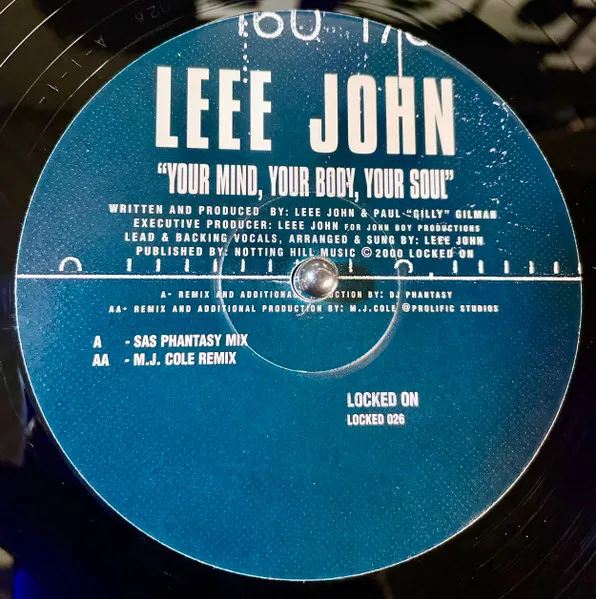 LEEE JOHN / YOUR MIND YOUR BODY YOUR SOUL
