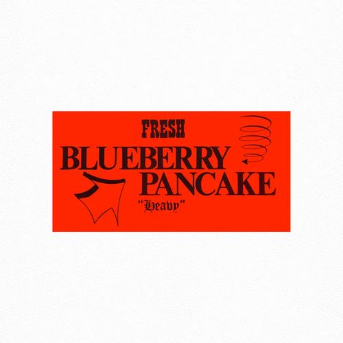 FRESH BLUEBERRY PANCAKE / HEAVY (LP)