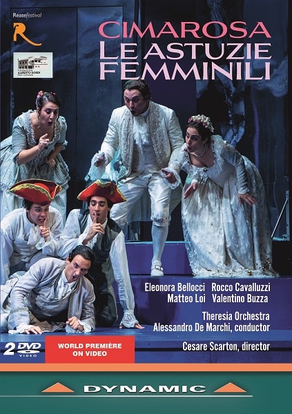 ALESSANDRO DE MARCHI / アレッサンドロ・デ・マルキ / CIMAROSA:LE ASTUZIE FEMMINILI(DVD)