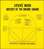 STEVE REID / スティーヴ・リード / ODYSSEY OF THE OBLONG SQUARE 