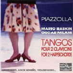 MARIO RASKIN / マリオ・ラスキン / アストール・ピアソーラ~2台のハープシコードのためのタンゴ