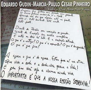 EDUARDO GUDIN & PAULO CESAR PINHEIRO & MARCIA / エドゥアルド・グヂン&パウロ・セザール・ピニェイロ&マルシア / TUDO O QUE MAIS NOS UNIU 