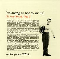 BARNEY KESSEL / バーニー・ケッセル / To Swing Or Not To Swing / トゥ・スウィング・オア・ノット
