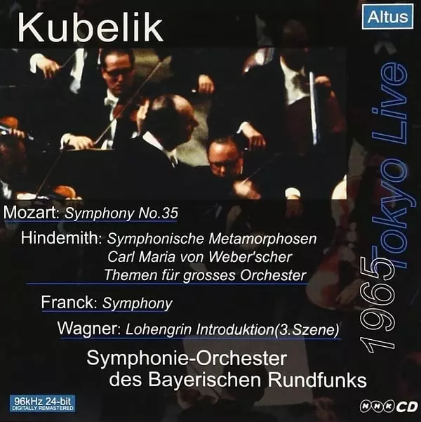 FRANCK: SYMPHONY/MOZART: SYMPHONY NO.35, ETC /RAFAEL KUBELIK