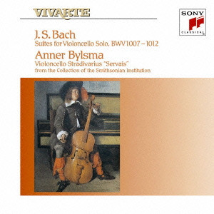 ANNER BYLSMA / アンナー・ビルスマ / J.S.BACH:SUITE FOR VIOLONCELLO SOLO / J.S.バッハ:無伴奏チェロ組曲(全曲)