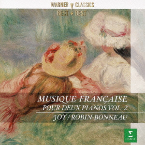 JACQUELINE ROBIN-BONNEAU / ジャクリーヌ・ロバン=ボノー / MUSIQUE FRANCAISE POUR DEUX PIANOS VOL.2 / スカラムーシュ~フランス近代ピアノ・デュオ作品集2