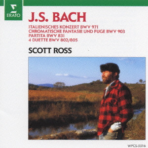 SCOTT ROSS / スコット・ロス / バッハ:イタリア協奏曲/半音階的幻想曲とフーガ/パルティータ/4つのデュエット@ロス(hc)