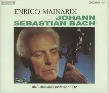 ENRICO MAINARDI / エンリコ・マイナルディ / バッハ:無伴奏チェロ組曲(全曲)@マイナルディ(vc)
