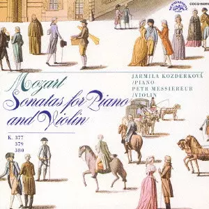 PETR MESSIEREUR / ペトル・メッシェレウル / MOZART: VIOLIN SONATAS, K.377, K.379, K.380 / モーツァルト:ヴァイオリン・ソナタ集