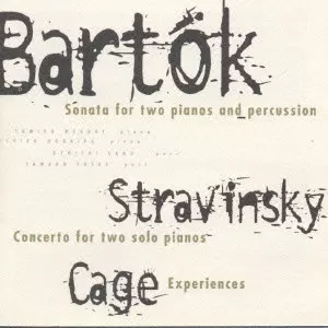 ICHIRO NODAIRA / 野平一郎 / BARTOK:SONATA FOR TWO PIANOS AND PERCUSSION / バルトーク:2台のピアノとパーカッションのためのソナタ、他