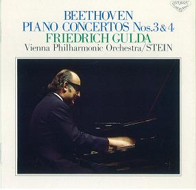 FRIEDRICH GULDA / フリードリヒ・グルダ / ベートーヴェン:ピアノ協奏曲第3番・第4番