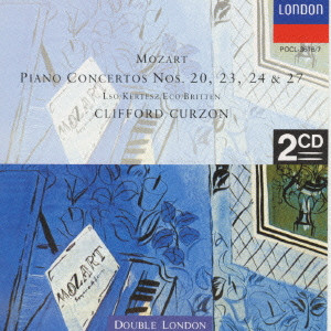 CLIFFORD CURZON / クリフォード・カーゾン / モーツァルト:ピアノ協奏曲第20番・第23番・第24番・第27番