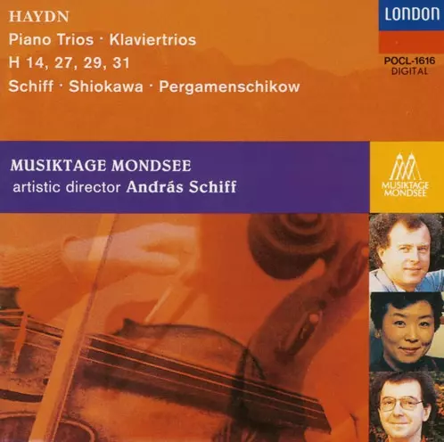 ANDEAS SCHIFF, YUKO SHIOKAWA & BORIS PERGAMENSHIKOV / アンドラーシュ・シフ、塩川悠子 & ボリス・ペルガメンシコフ / ハイドン: ピアノ三重奏曲集 (1)