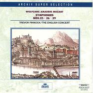 TREVOR PINNOCK / トレヴァー・ピノック / MOZAR : SYMPHONIES NOS.25 / 26 / 29 / モーツァルト:交響曲第26番・第25番・第29番