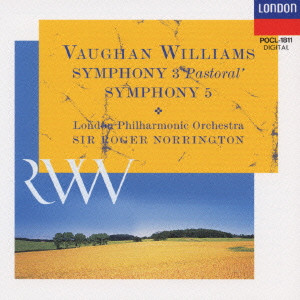 ROGER NORRINGTON / ロジャー・ノリントン / ヴォーン・ウィリアムズ:交響曲第5番|田園交響曲(第3番)