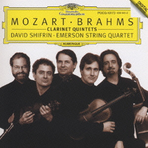 DAVID SHIFRIN / デイヴィッド・シフリン / モーツァルト&ブラームス:クラリネット五重奏曲