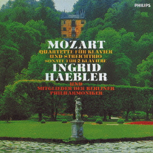INGRID HAEBLER / イングリット・ヘブラー / モーツァルト:ピアノ四重奏曲第1番,第2番