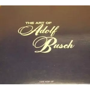 アドルフ・ブッシュの芸術 - Amazon.com Music