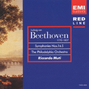 RICCARDO MUTI / リッカルド・ムーティ / BEETHOVEN:SYMPHONIES NOS.1 & 5 / ベートーヴェン:交響曲第1番&第5番「運命」