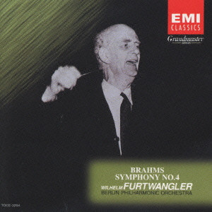 WILHELM FURTWANGLER / ヴィルヘルム・フルトヴェングラー / BRAHMS:SYMPHONY NO.4 / ブラームス:交響曲第4番