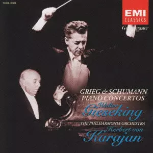 WALTER GIESEKING / ヴァルター・ギーゼキング / GRIEG & SCHUMANN PIANO CONCERTOS / グリーグ:シューマン:ピアノ協奏曲