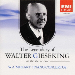 WALTER GIESEKING / ヴァルター・ギーゼキング / MOZART:PIANO CONCERTOS / モーツァルト:ピアノ協奏曲集