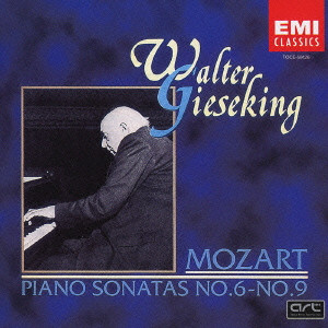 WALTER GIESEKING / ヴァルター・ギーゼキング / MOZART:PIANO SONATA NO.6-9 / モーツァルト:ピアノ・ソナタ第6番~第9番