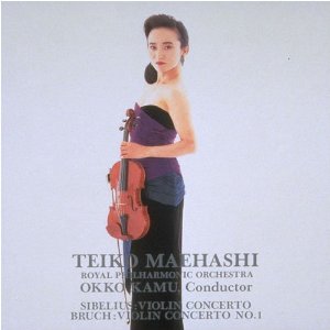 MAEHASHI TEIKO / 前橋汀子 / シベリウス:ヴァイオリン協奏曲ニ短調/ブルッフ:同第1番