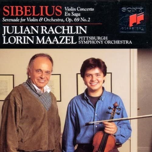 JULIAN RACHLIN / ジュリアン・ラクリン / シベリウス: ヴァイオリン協奏曲、他