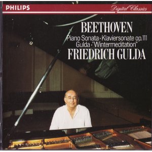 FRIEDRICH GULDA / フリードリヒ・グルダ / ベートーヴェン:ピアノ・ソナタ第32番/グルダ:冬の瞑想