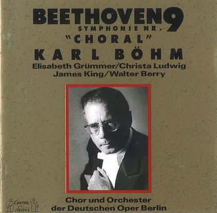 KARL BOHM / カール・ベーム / ベートーヴェン:交響曲第9番「合唱」