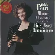 ミカラ・ペトリ / アルビノーニ:リコーダー協奏曲(全8曲)@ペトリ(bfl)シモーネ/イ・ソリスティ・ヴェネティ
