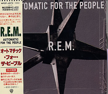 R.E.M. / アール・イー・エム / オートマチック・フォー・ザ・ピープル