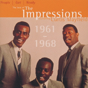 IMPRESSIONS / インプレッションズ / THE BEST OF THE IMPRESSIONS FEATURING CURTIS MAYFIELD / インプレッションズ・フィーチャリング・カーティス・メイフィールド(国内盤帯付 解説付)