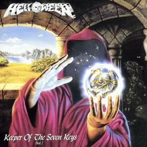ハロウィン Helloween / 守護神伝 第一章 LP 国内盤 帯付 美盤 KEEPER OF THE SEVEN KEYS PART I / 守護神伝 -第一章-/HELLOWEEN