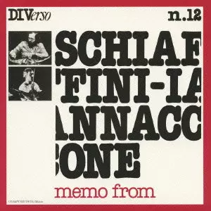 GIANCARLO SCHIAFFINI / MICHELE IANNACONE / ジャンカルロ・スキアッフィーニ / ミケーレ・イアンナッコーネ / MEMO FROM / メモ・フロム