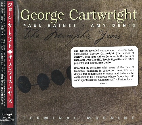 GEORGE CARTWRIGHT / ジョージ・カートライト / THE MEMPHIS YEARS / ザ・メンフィス・イヤーズ