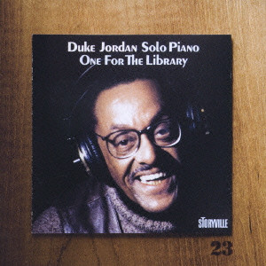 DUKE JORDAN / デューク・ジョーダン / ONE FOR THE LIBRARY - SOLO PIANO / ワン・フォー・ザ・ライブラリー~ソロ・ピアノ